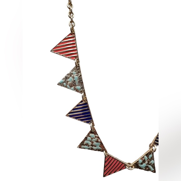 𝔾𝕆𝕃𝔻 𝕋𝕆ℕ𝔼 Flag String Necklace - Picture 4 of 8